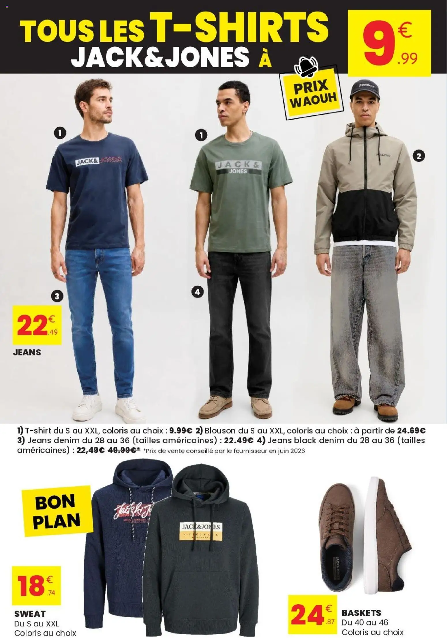 {H1} | Page: 9 | Produits: Jeans, Blouson, Baskets