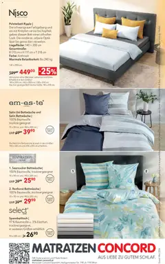 Matratzen Concord Flugblatt ab 27.05.2026 gültig | Seite: 8 | Produkte: Bett, Lattenrost