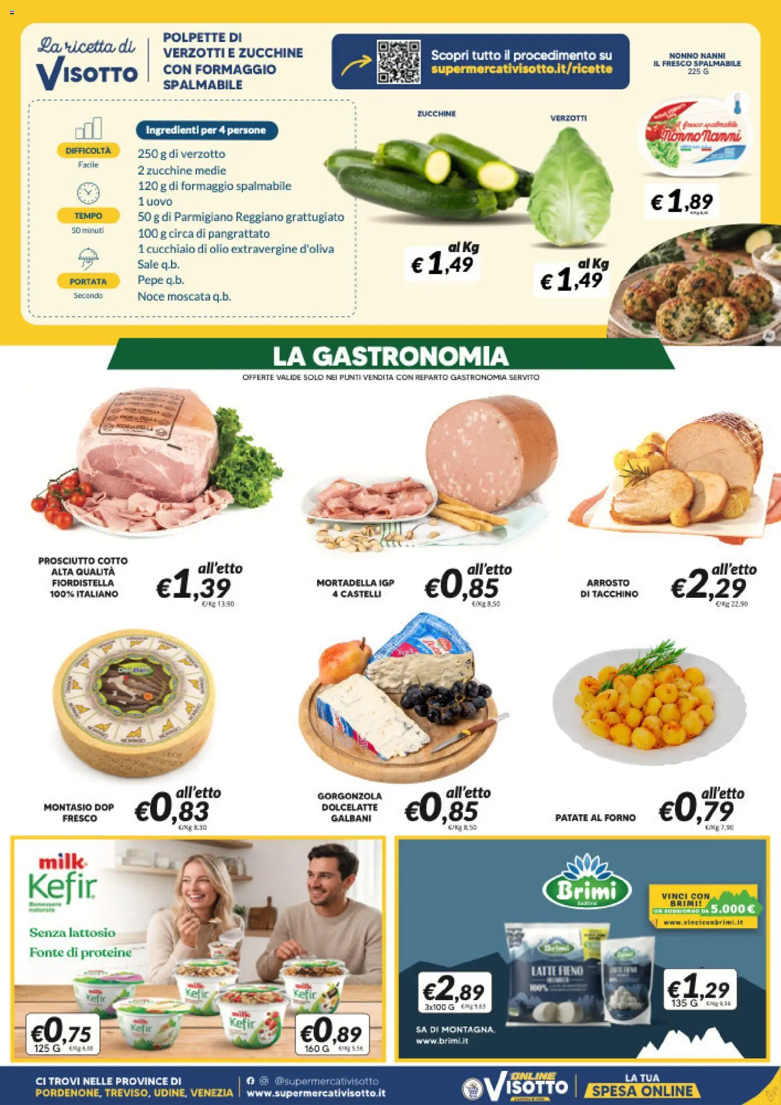 Volantino Visotto del 23/09/2026 | Pagina: 3 | Prodotti: Arrosto, Pepe, Formaggio, Polpette