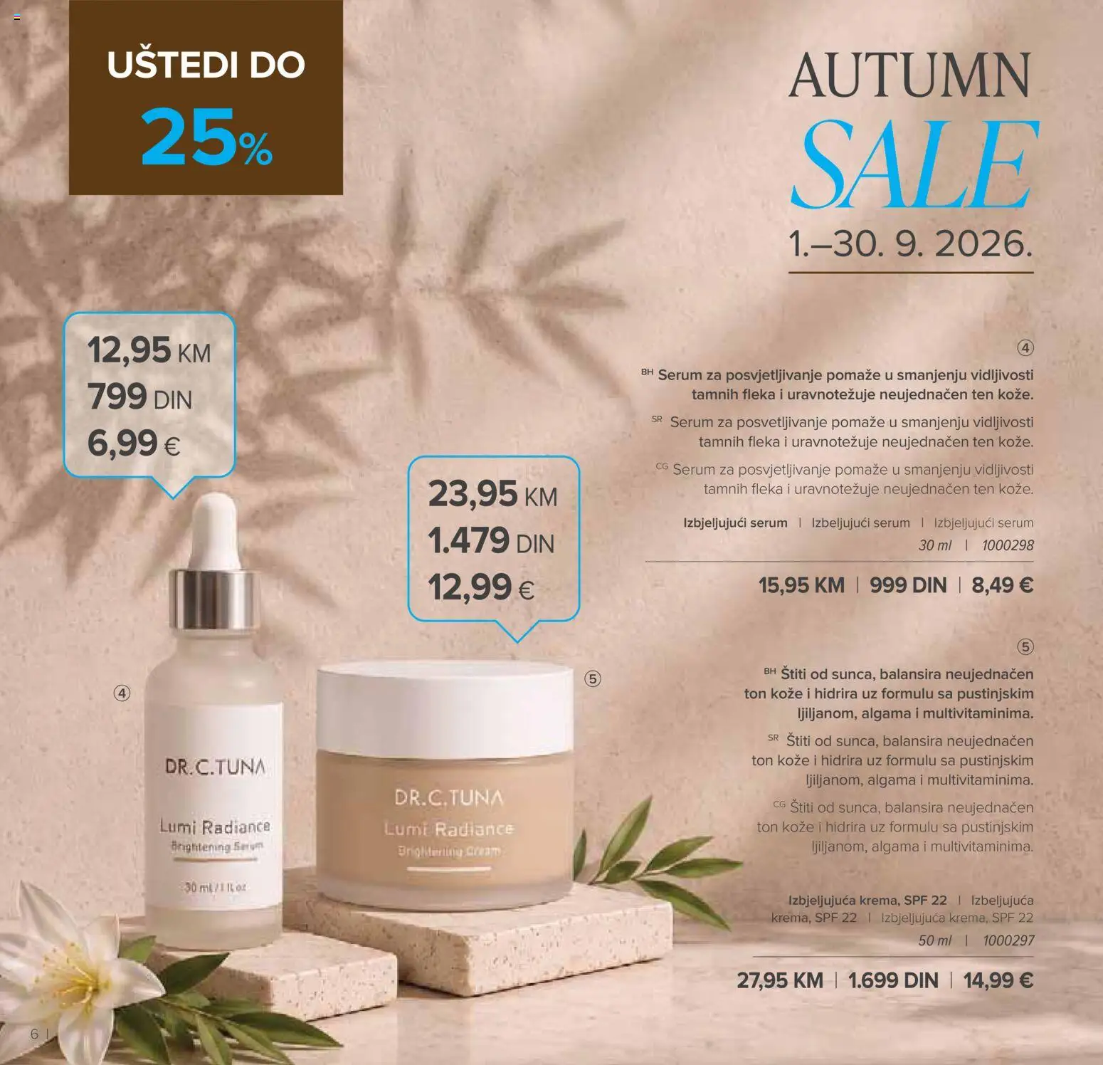 Farmasi katalog - važi od 01.09.2026 | Strana: 6