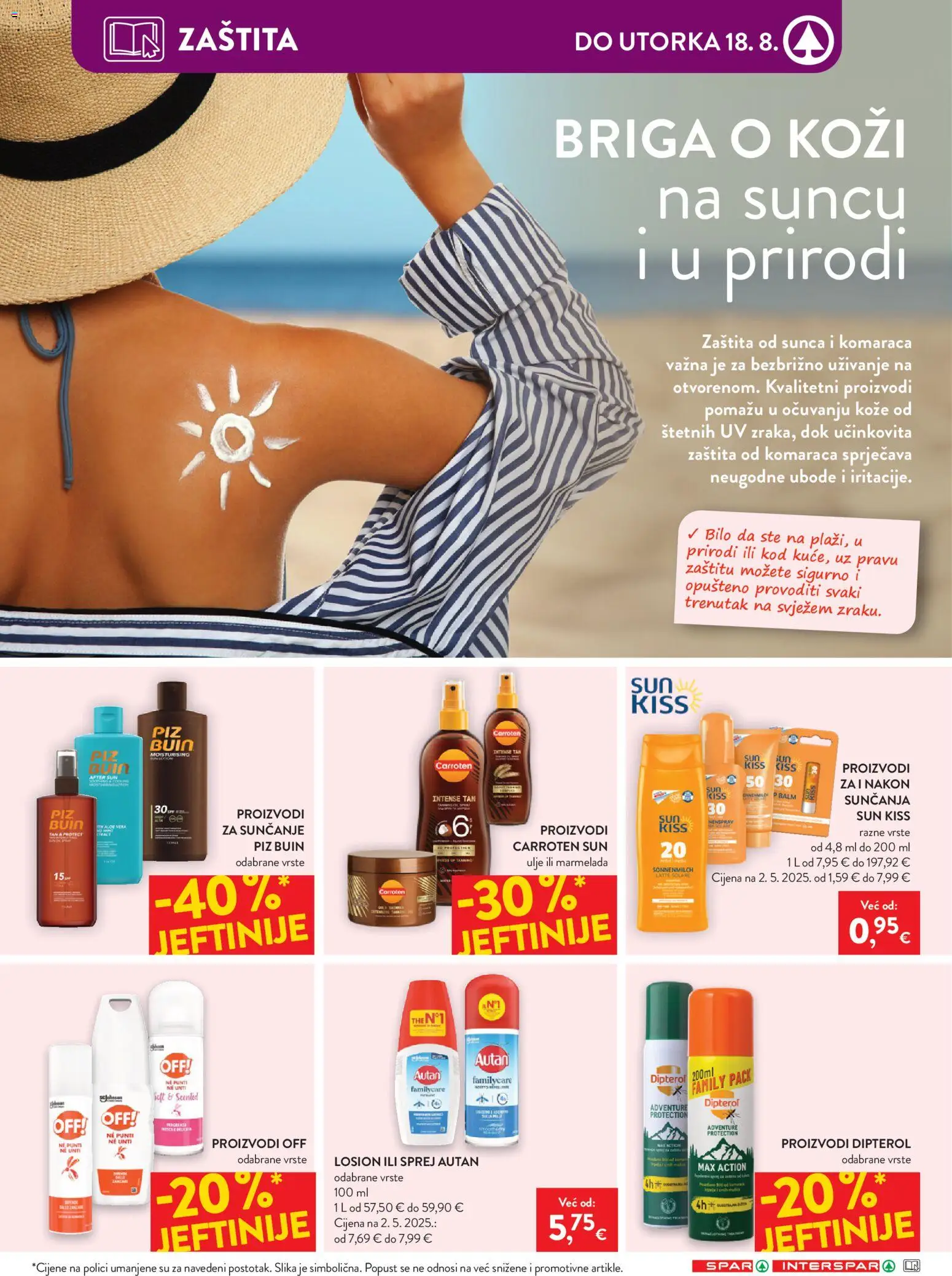 Interspar katalog | vrijedi od 12.08.2026 | Stranica: 32 | Proizvodi: Marmelada, Ulje, Aloe vera