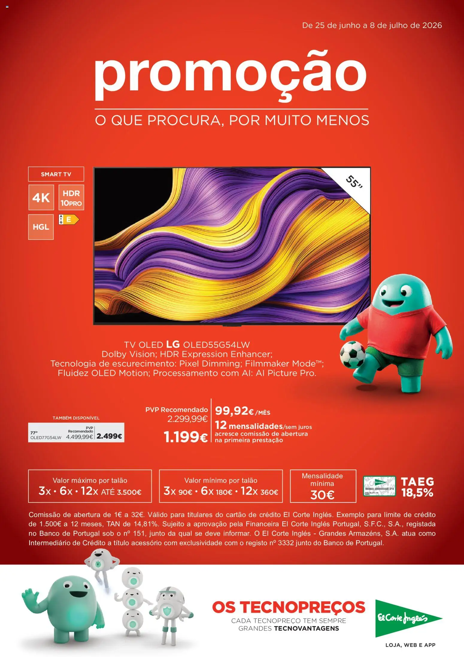 El Corte Ingles folheto │ válido de 25/06/2026 | Página: 1