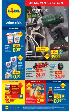 Lidl Prospekt ab 21.09.2026 gültig