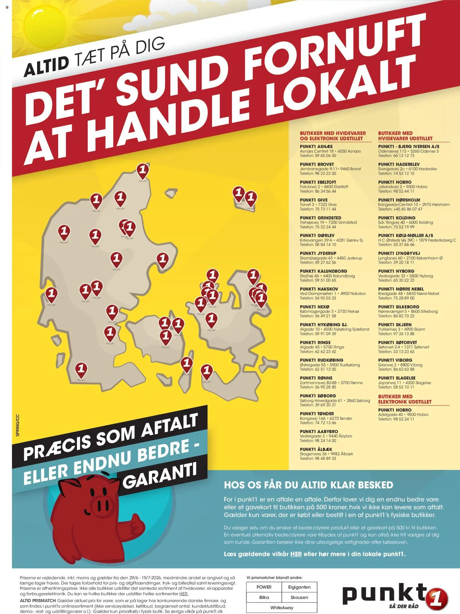 Punkt1 tilbudsavis – gyldig fra 29/06/2026 | Side: 28 | Produkter: Telefon, Søm