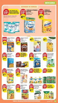 Pré-visualização Pingo Doce folheto Poupe Esta Semana Madeira válido de 27/10/2026 | Página: 21 | Produtos: Manga, Nestlé, Açúcar, Flocos