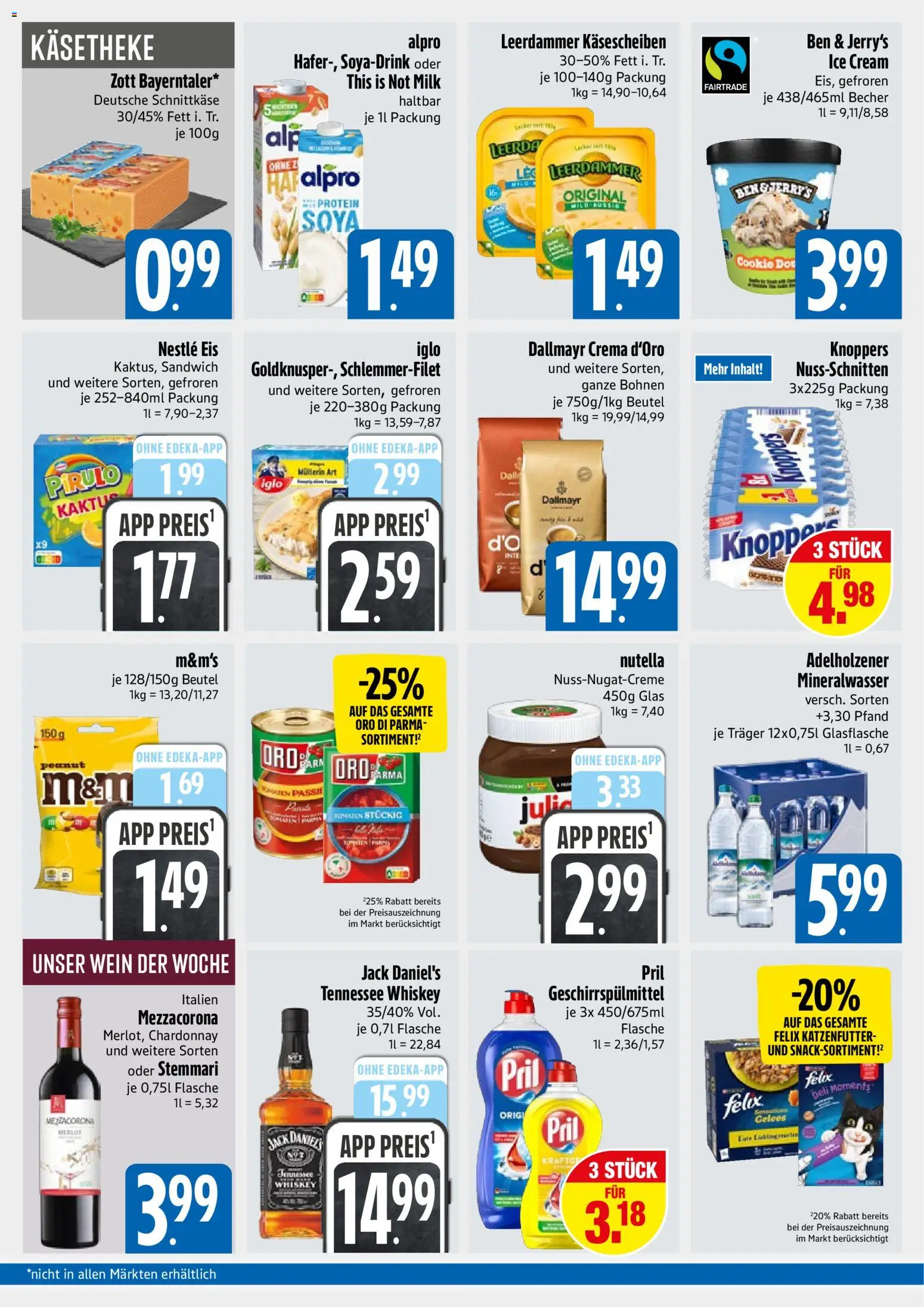 E xpress Prospekt – gültig ab 08.06.2026 | Seite: 2 | Produkte: Katzenfutter, Adelholzener, Tomaten, Geschirrspülmittel