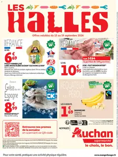 Auchan Foire à la bière supers - Voorbeeld van een folder van Auchan, geldig van 15/09/2026 | Pagina: 40 | Producten: NOS, Kabel, La, Filet
