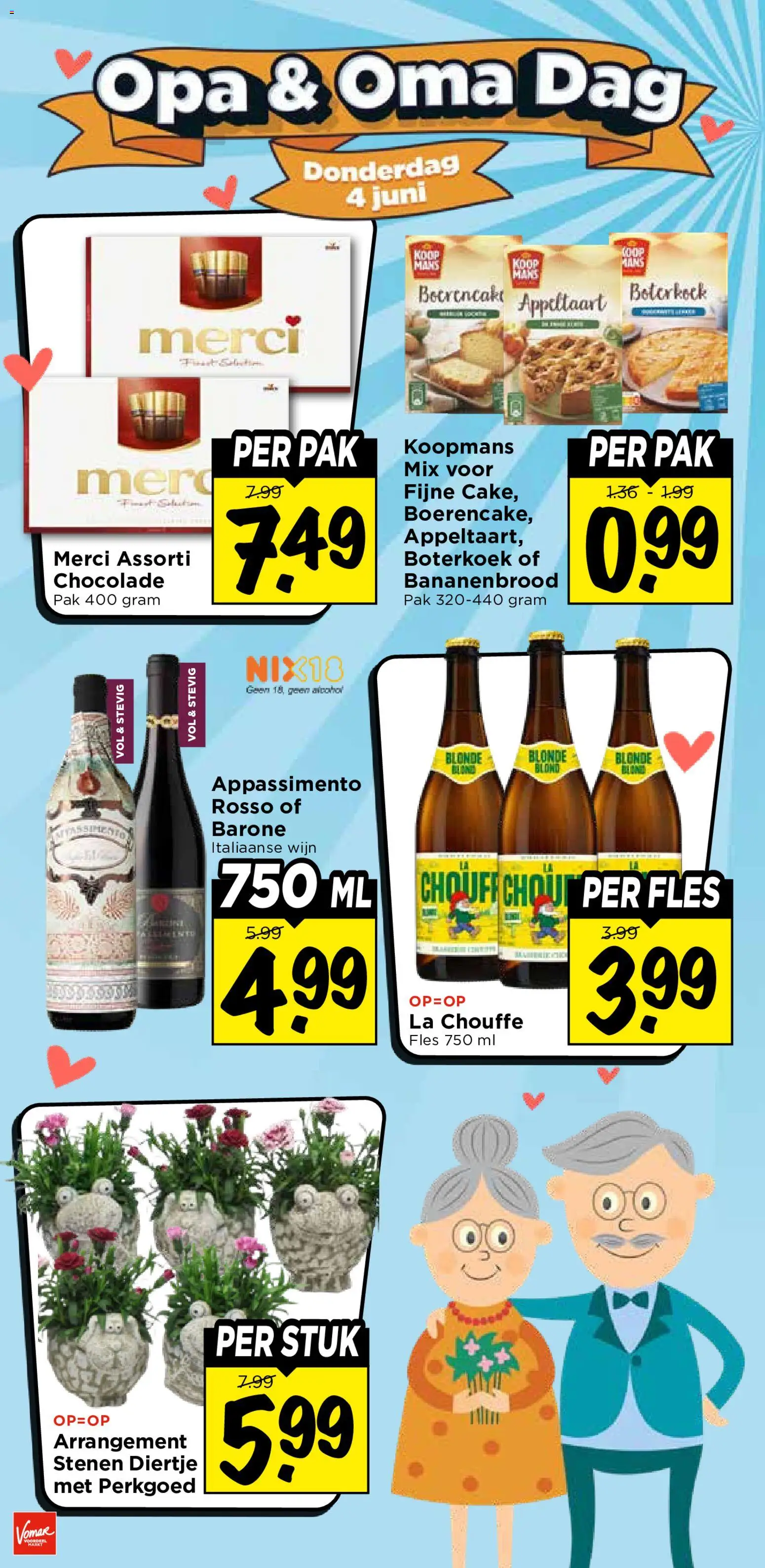 {H1} | Pagina: 32 | Producten: Wijn, Mars, Appeltaart, La