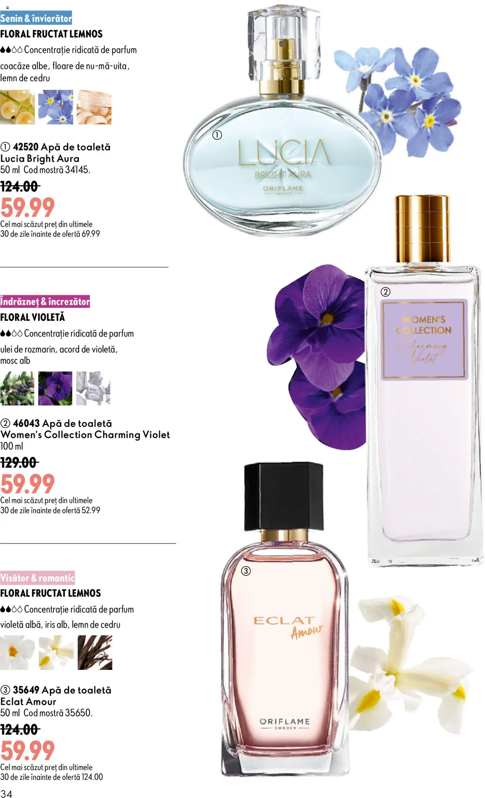 Noul catalog Oriflame – valabil de la 17.06.2026 | Pagină: 34