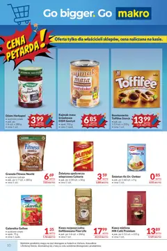 Pogląd oferty "Makro gazetka" - ważna od 04.08.2026 | Strona: 10 | Produkty: Granola, Bombonierka, Dżem, Kawa
