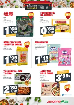 Vista previa AhorraMas folleto válido desde el 08/10/2026 | Página: 11 | Productos: Arroz basmati, Fideos de arroz, Mango, Pollo