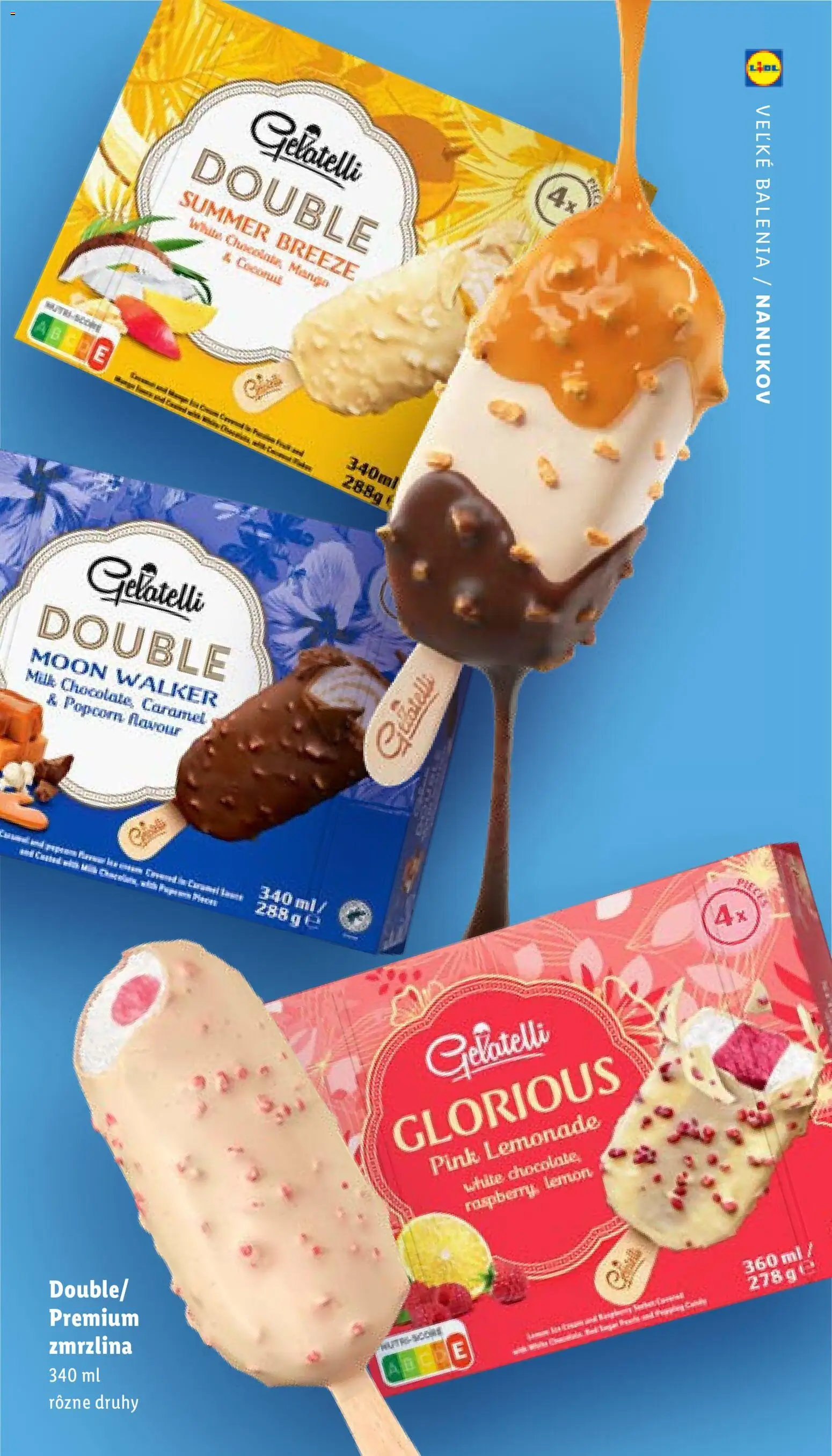 Nové Lidl akcie – leták je platný od 05.05.2026 | Strana: 14 | Produkty: Popcorn, Zmrzlina, Mango