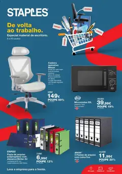 Pré-visualização Staples folheto válido de 08/10/2026