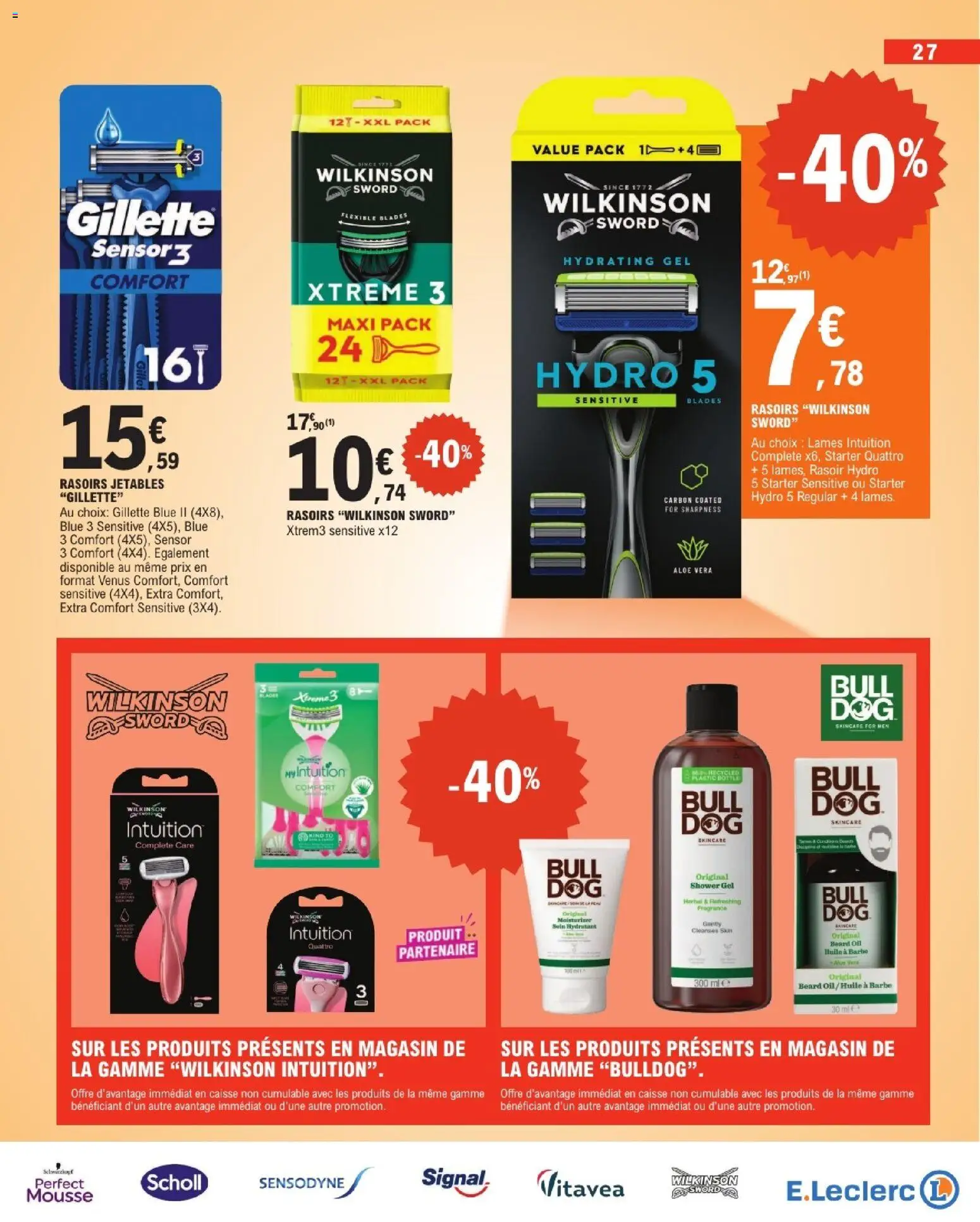 {H1} | Page: 27 | Produits: Rasoir, Rasoirs jetables, Mousse, Huile