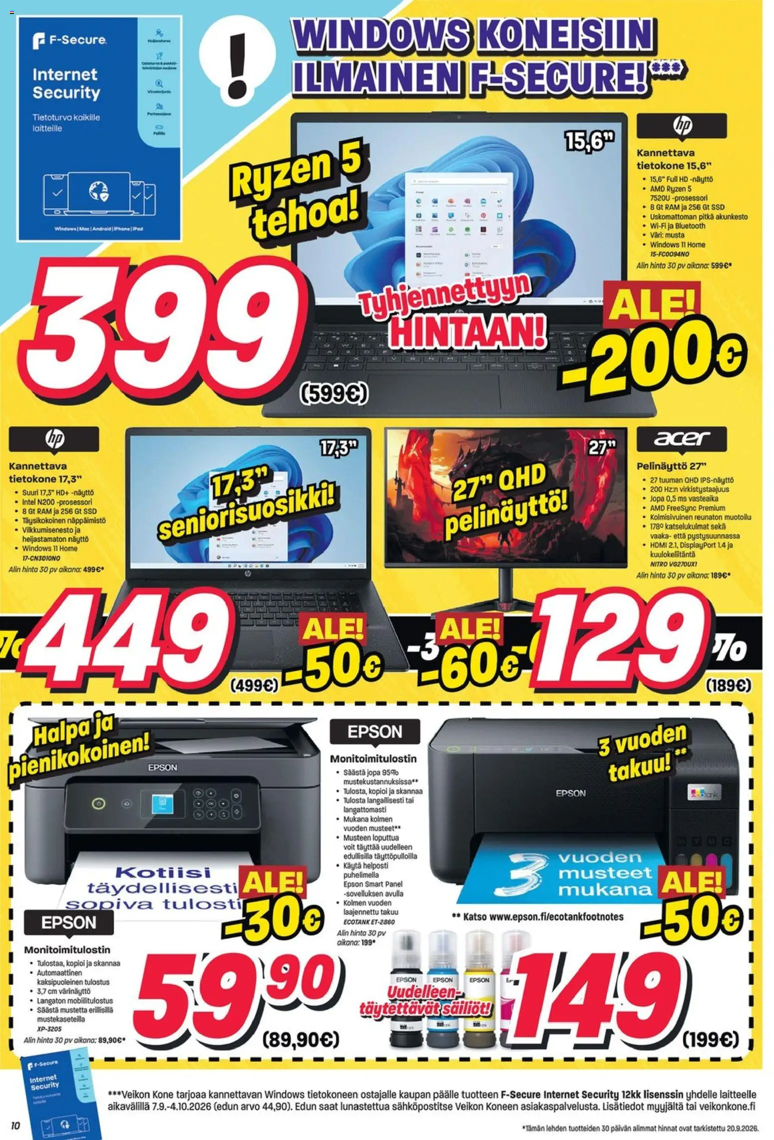 Veikon Kone tarjoukset – voimassa 21/09/2026 alkaen | Sivu: 10