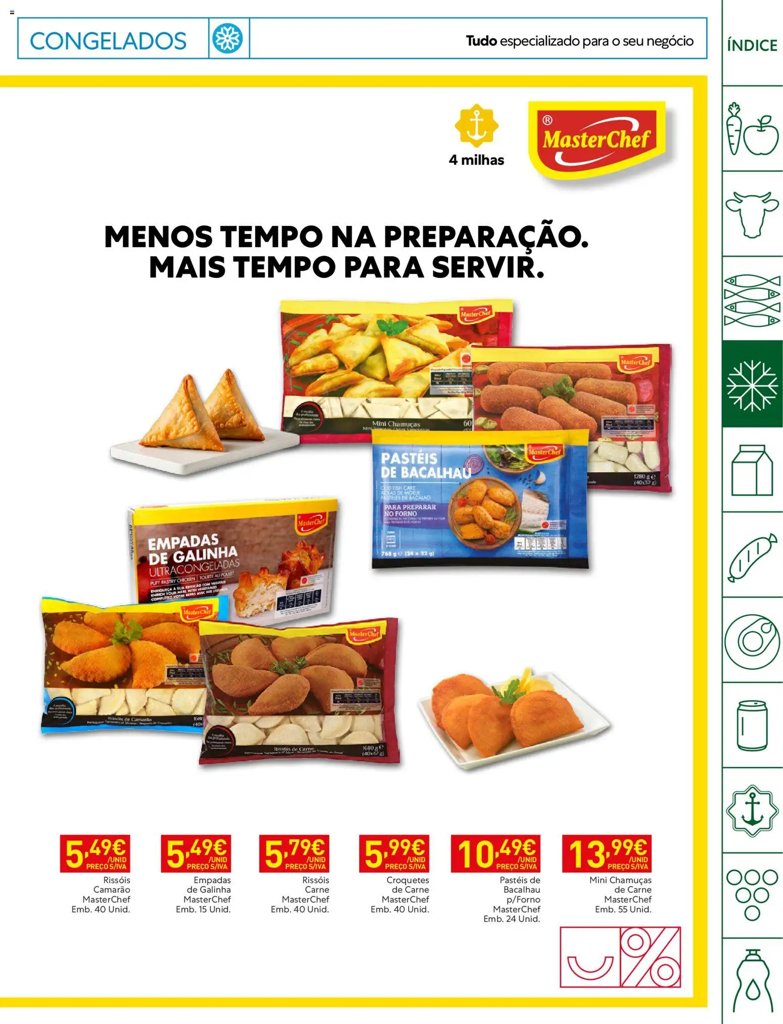 Recheio folheto Horeca Madeira │ válido de 13/10/2026 | Página: 9 | Produtos: Bacalhau, Puff, Peras, Camarão