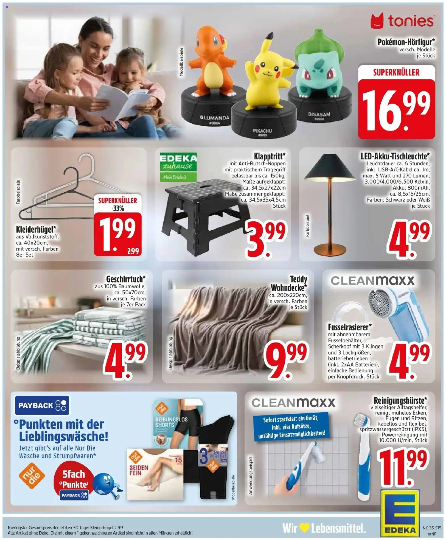Edeka Prospekt Altmannstein (ab 24.08.2026) » Angebote Online | Seite: 17 | Produkte: Kleiderbügel