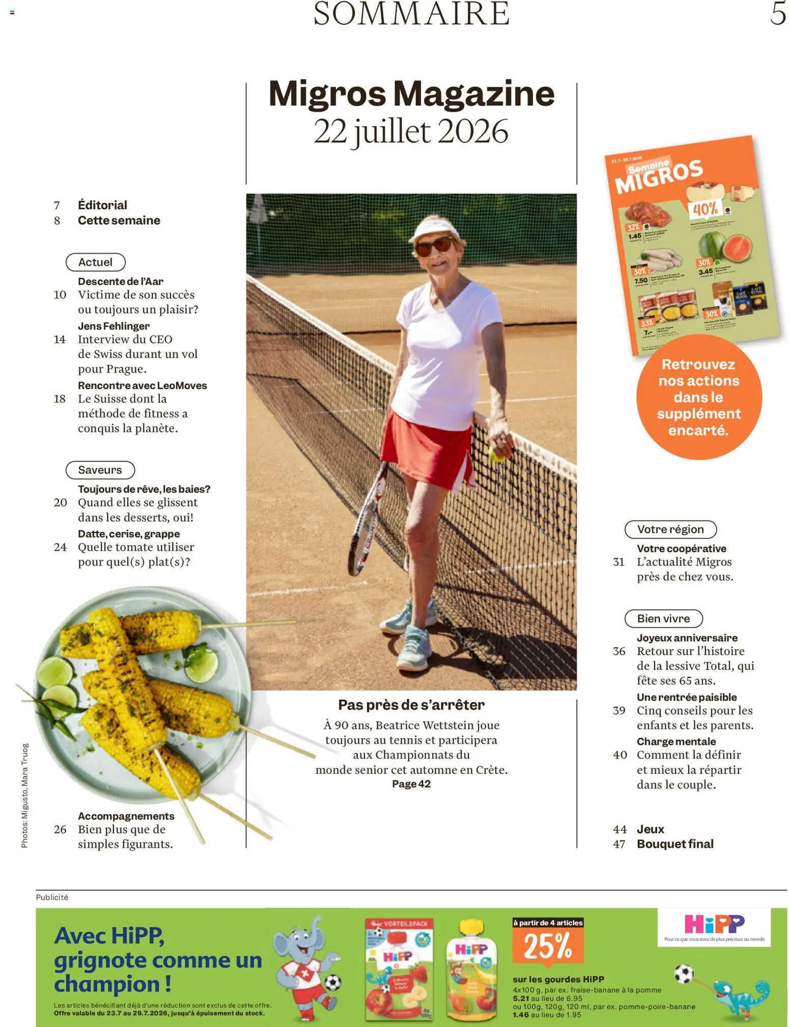 Migros aktionen Magazine FR – gültig ab 22.07.2026 | Seite: 5