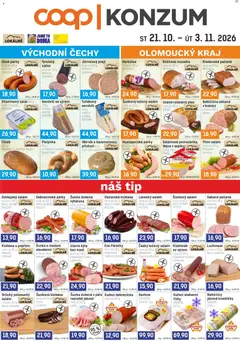 Náhled letáku Konzum leták od 21.10.2026