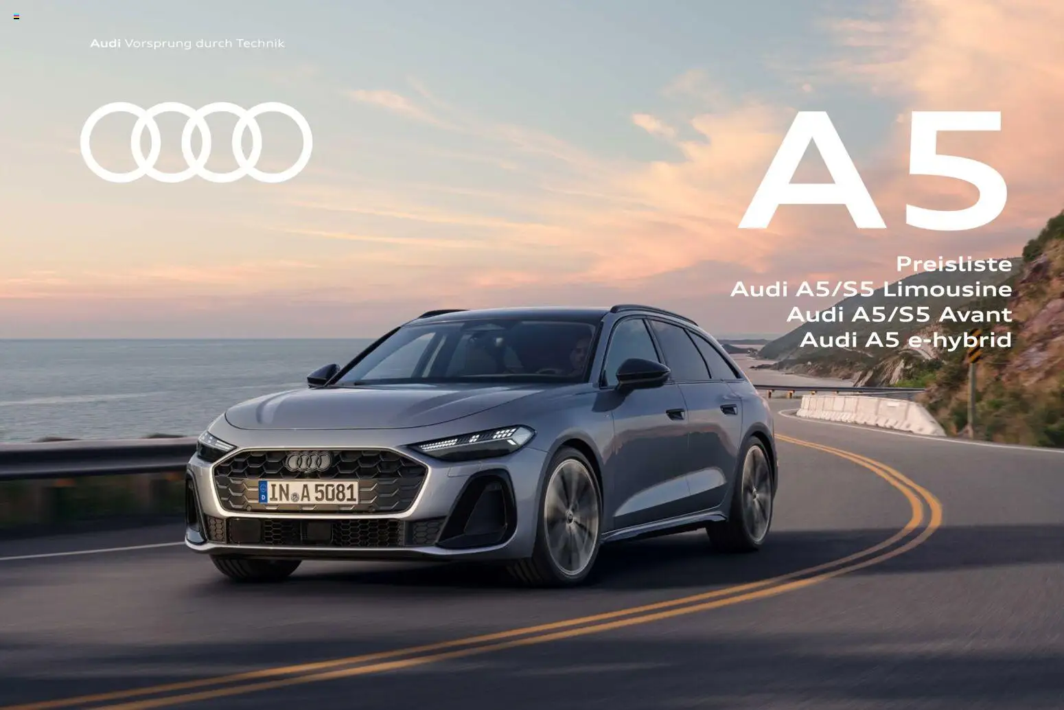 Audi A5 – gültig ab 28.10.2025 | Seite: 1