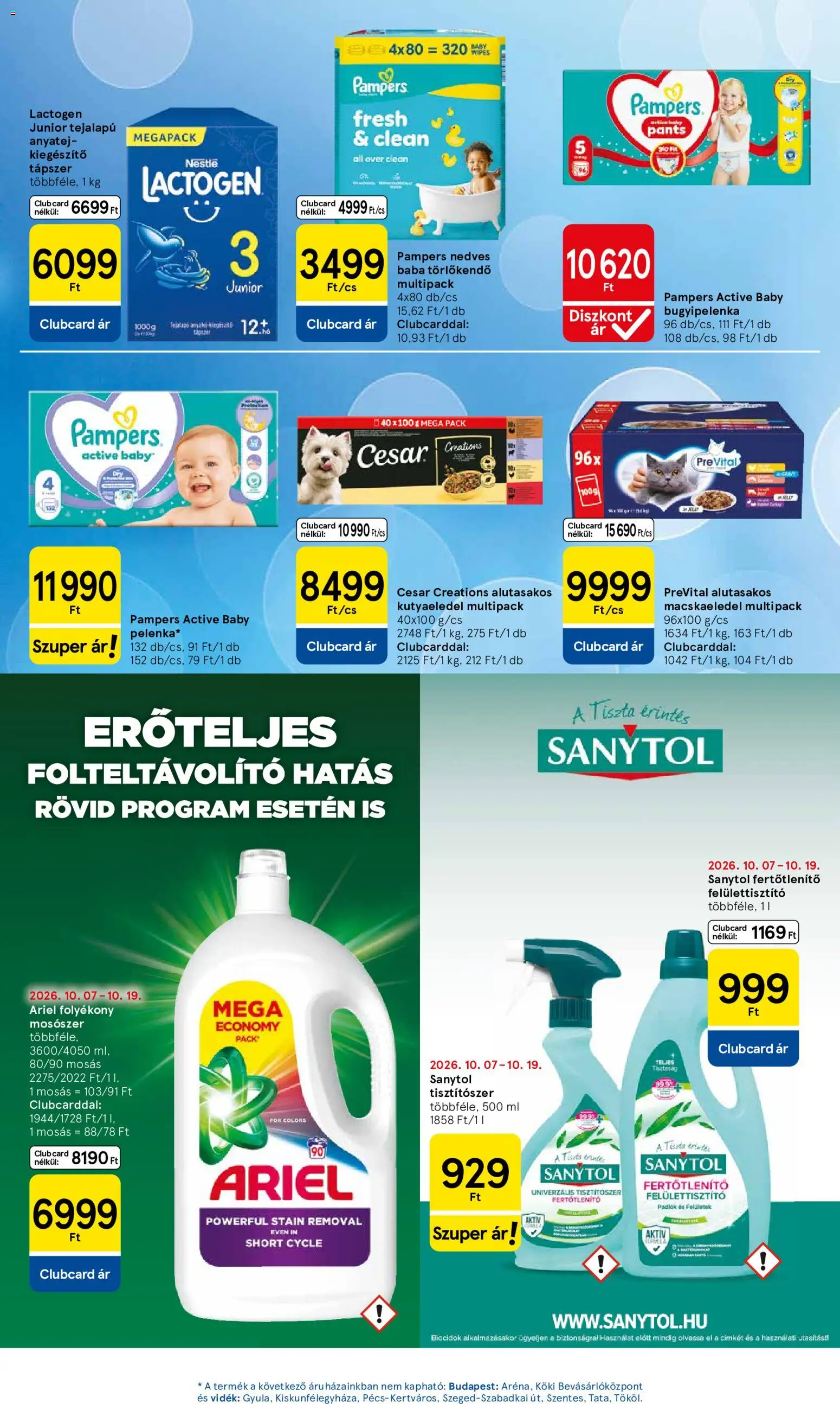 Tesco akciós ujság - amely érvényes a következő dátumtól: 2026.10.15. | Oldal: 23
