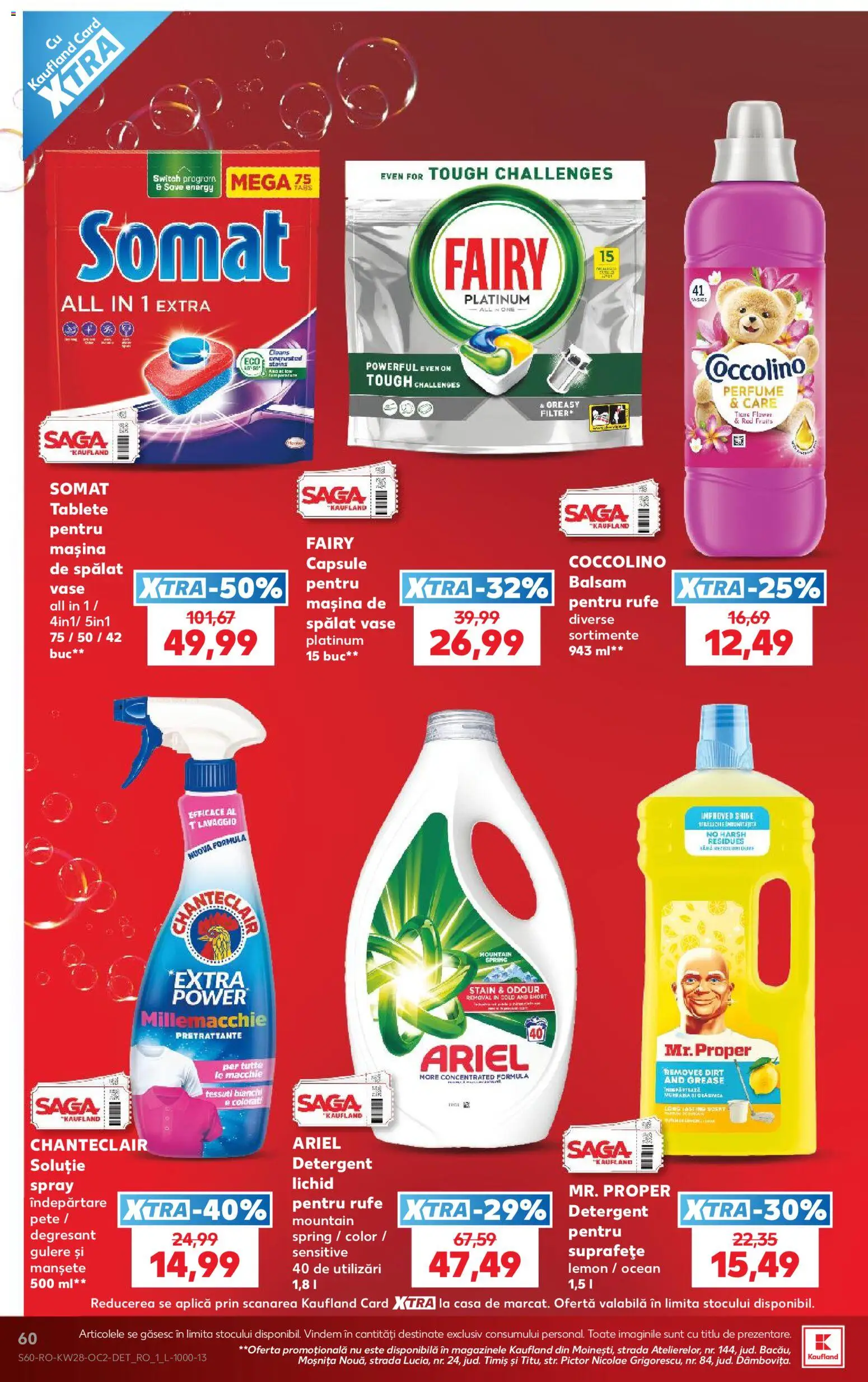 Noul catalog Kaufland – valabil de la 08.07.2026 | Pagină: 60 | Produse: Balsam, Detergent