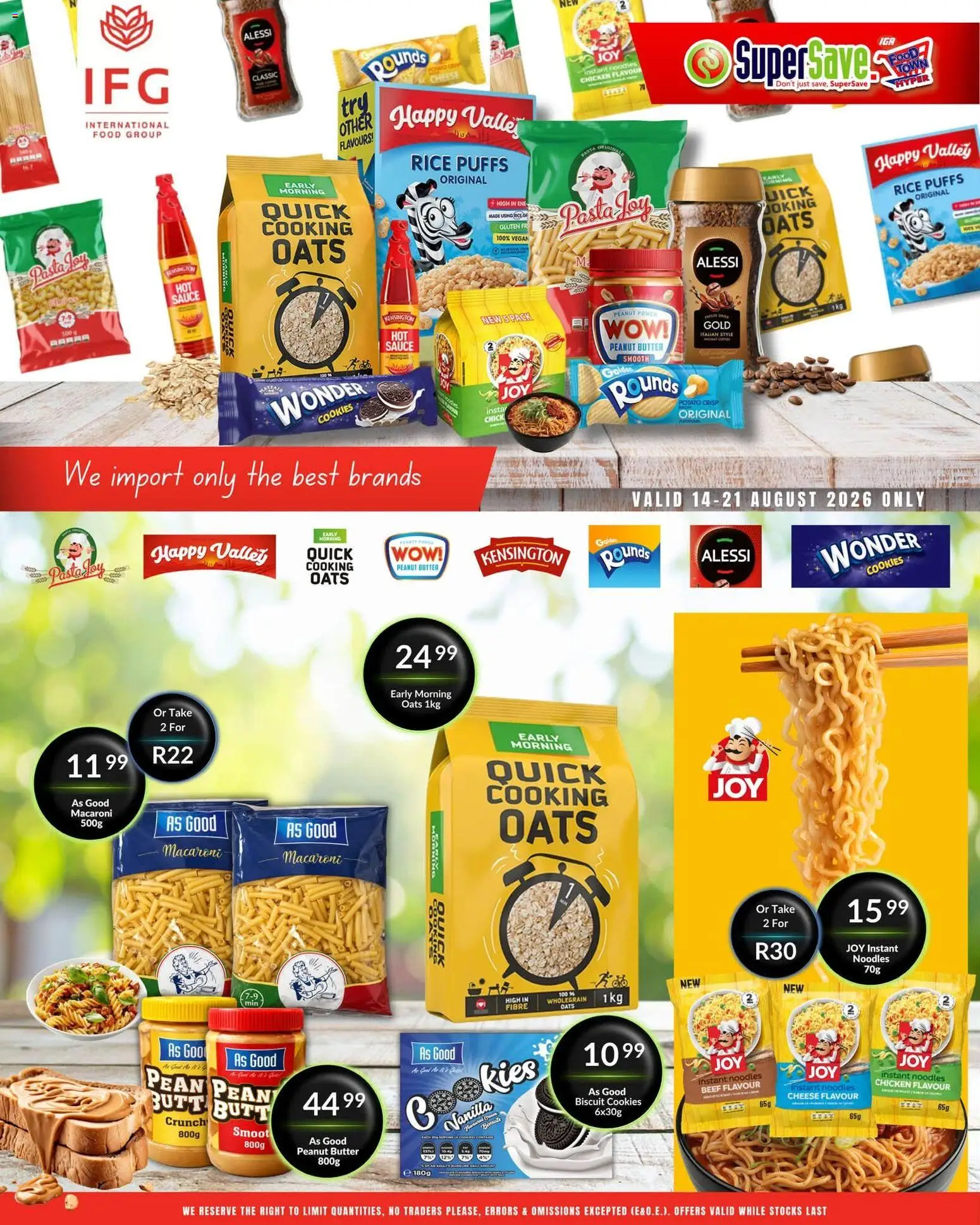 New Super Save catalogue – valid from 18/08/2026 | Page: 20 | Products: Butter, Cookies, Peanut butter, Sauce