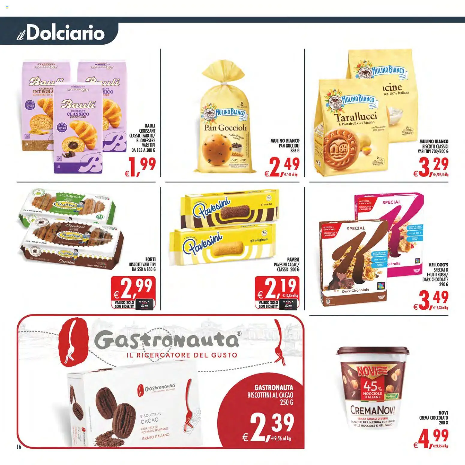 Volantino Decò del 01/09/2026 | Pagina: 16 | Prodotti: Crema, Biscotti, Nocciole, Miele