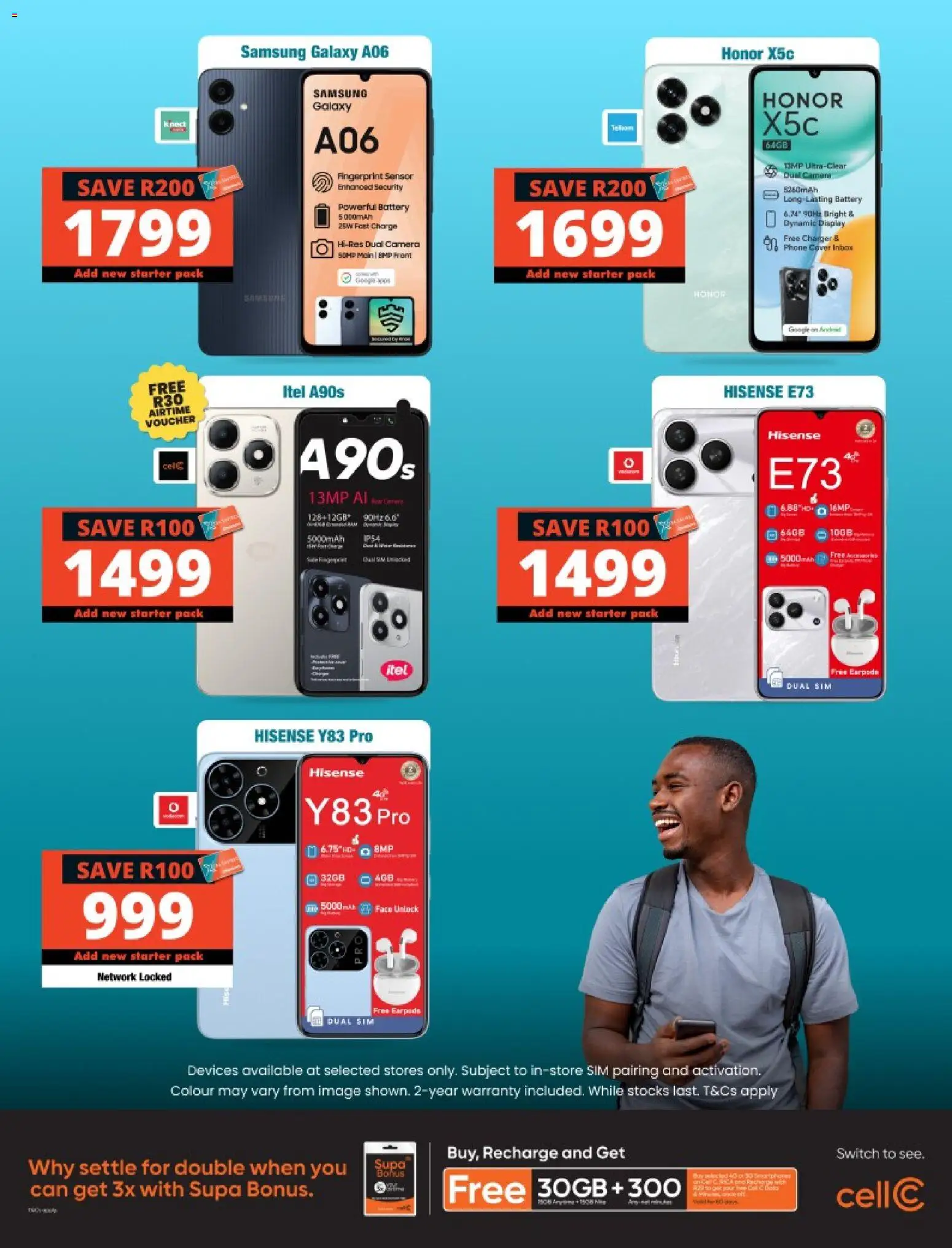 New Checkers catalogue – valid from 19/10/2026 | Page: 2 | Products: Cover, Phone, Battery, Switch