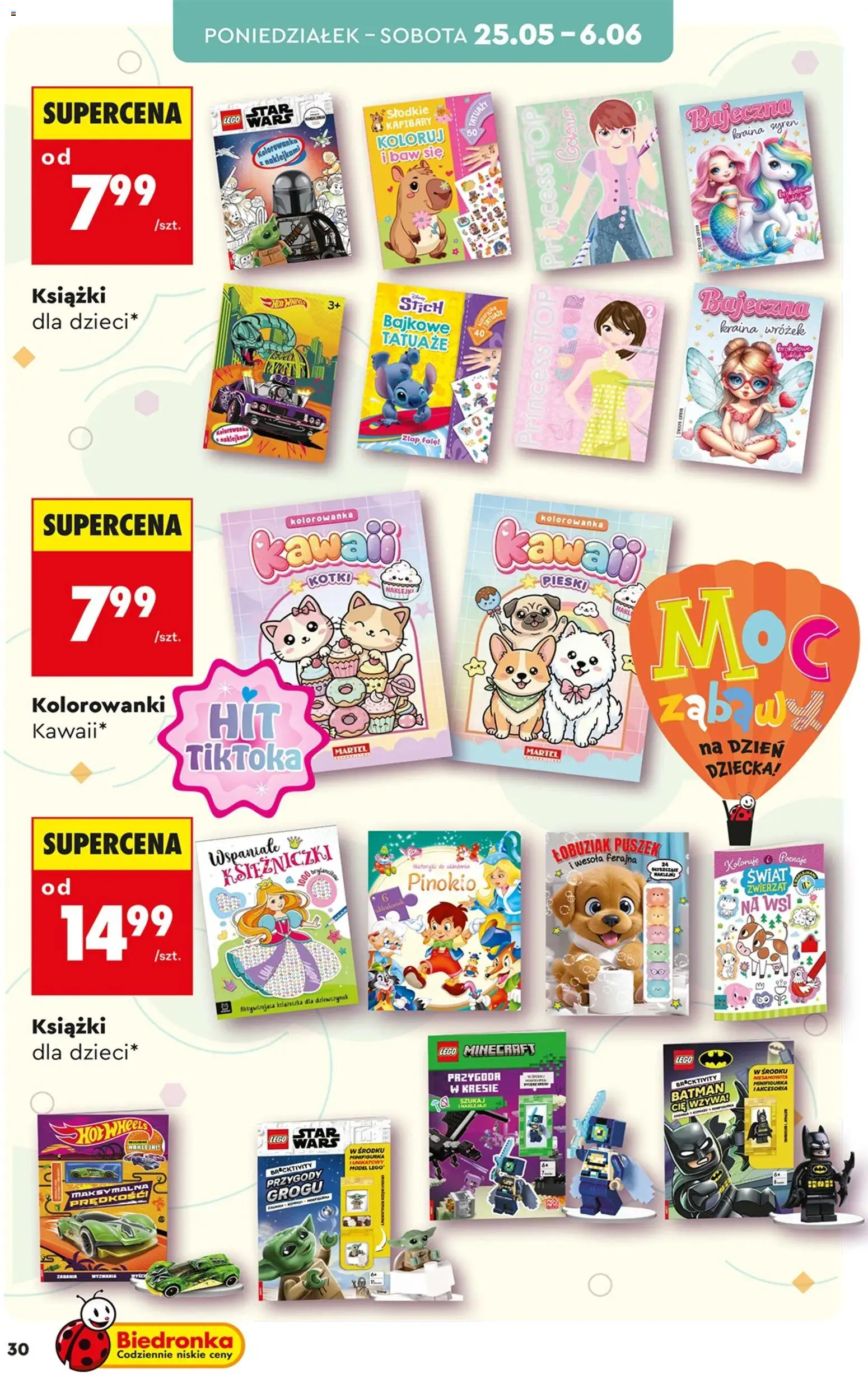Biedronka gazetka - Hity i inspiracje od 25.05.2026 | Strona: 32 | Produkty: Top, Lego, Książki, Fairy