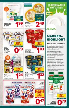 Billa Plus Flugblatt ab 21.05.2026 gültig | Seite: 11 | Produkte: Matériel de rangement Fitness, Milch