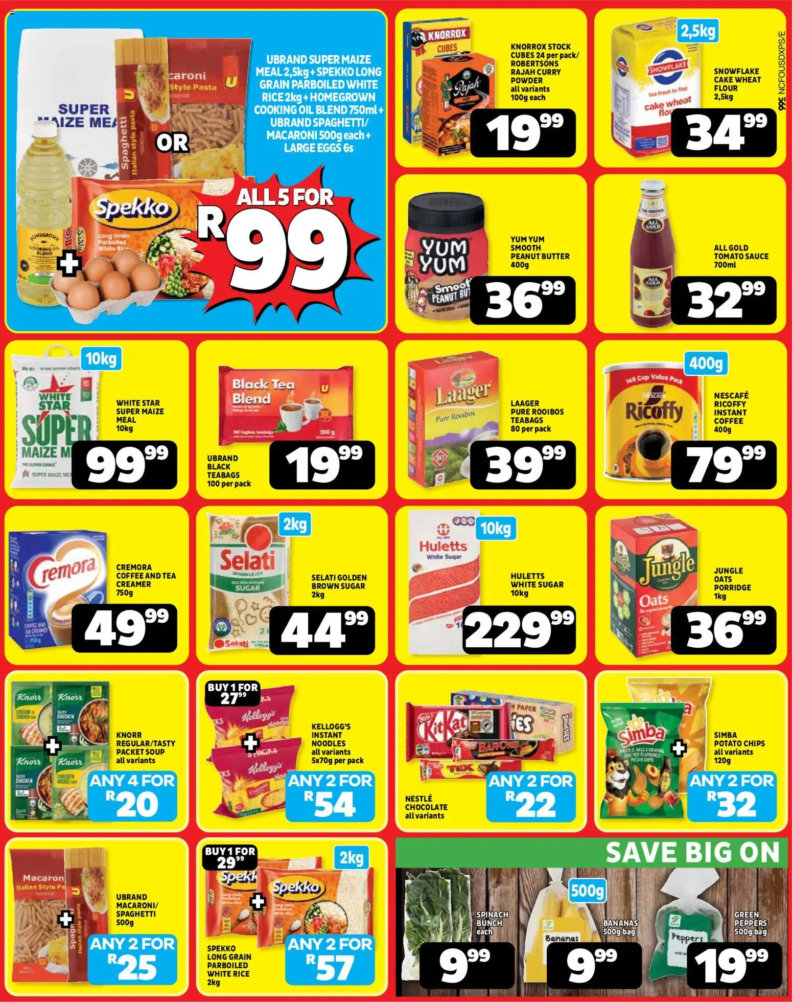 New Usave catalogue – valid from 19/10/2026 | Page: 2 | Products: Bag, Butter, Oats, Peanut butter