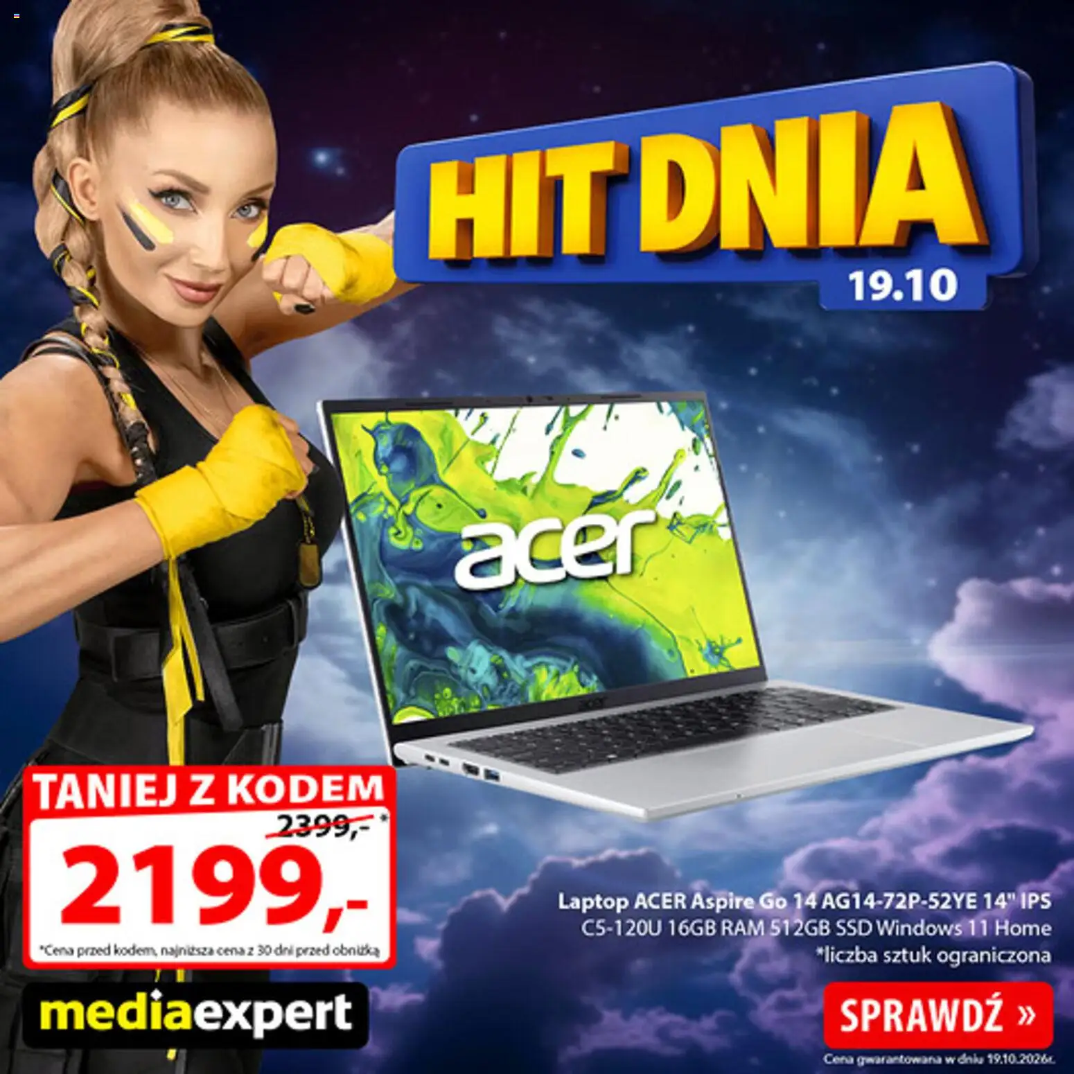 Mediaexpert Poniedziałek, 19 Października