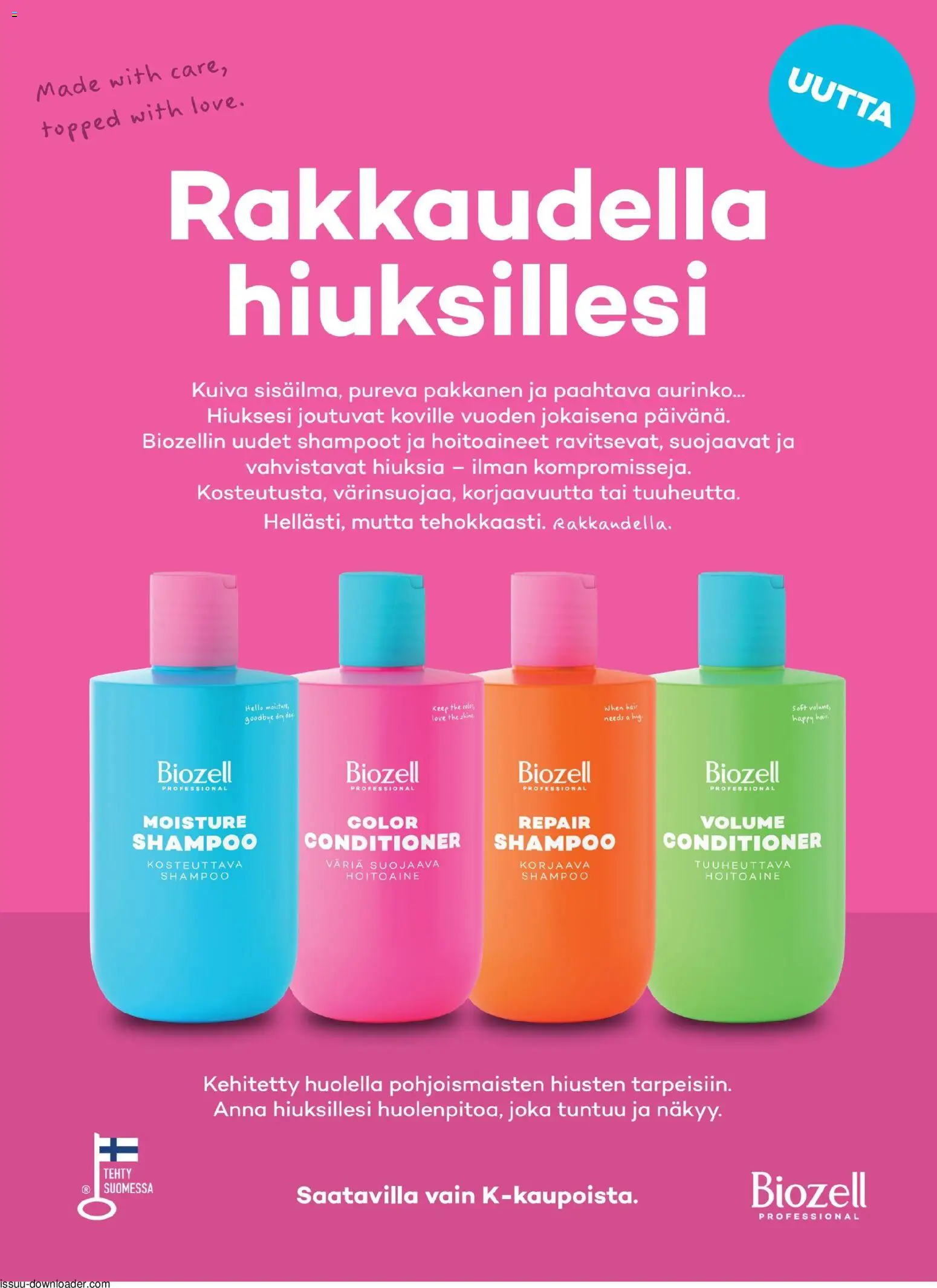 K-Citymarket - Pirkka – voimassa 26/08/2026 alkaen | Sivu: 11 | Tuotteet: Shampoo, Hoitoaine