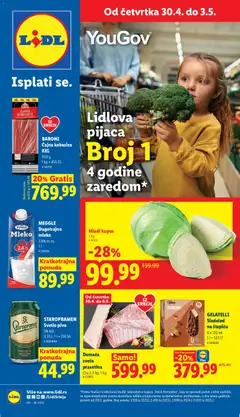 Lidl katalog - pregled Lidl kataloga - važi od 30.04.2026