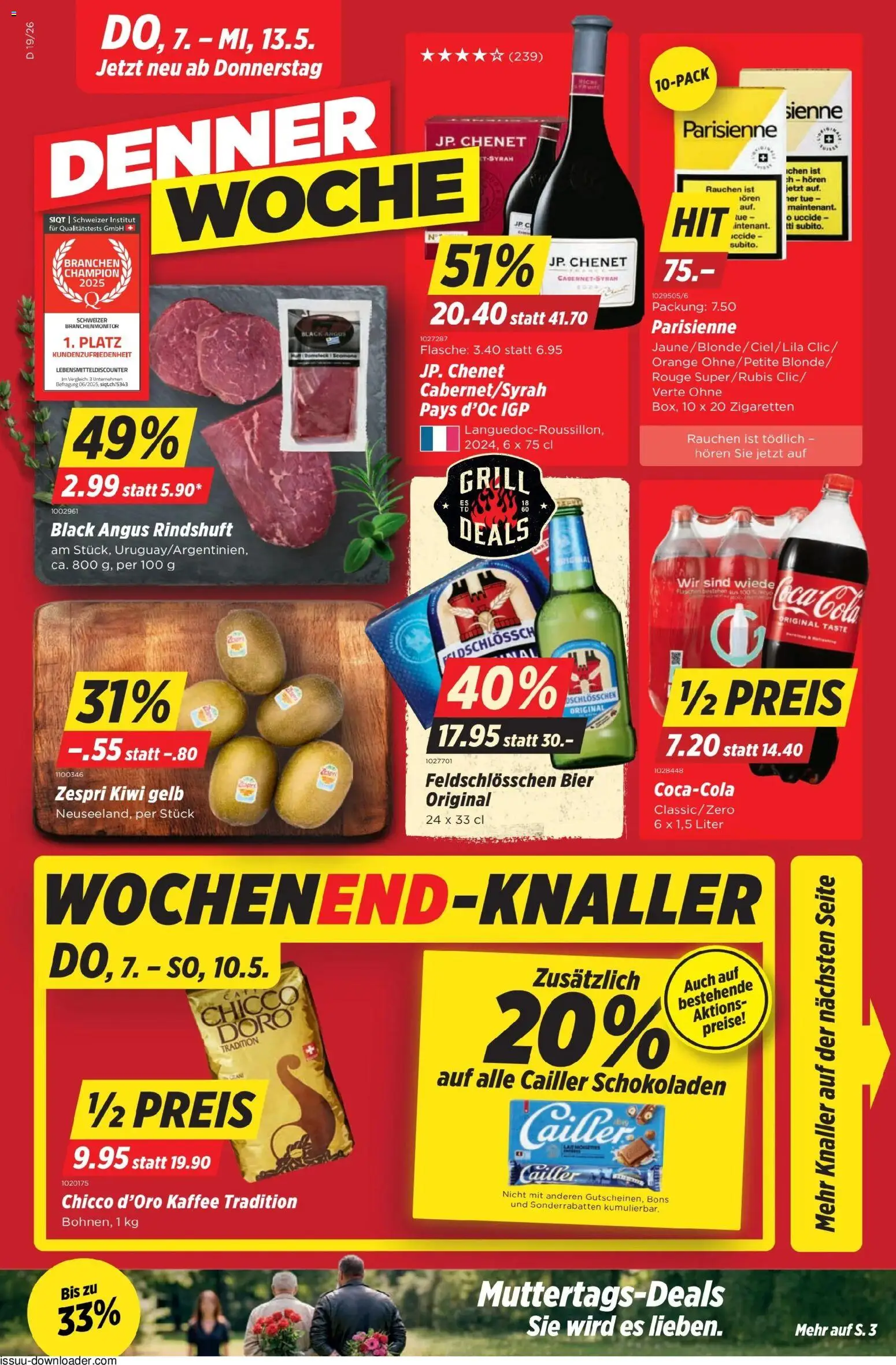 Denner aktionen – gültig ab 07.05.2026 | Seite: 1