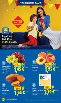 Ροδάκινα βελβεντού, Ροδάκινα βελβεντού. Το κιλό. Έως 2 κιλά - Προεπισκόπηση φυλλαδίου από το κατάστημα Lidl,  σε ισχύ από 17/09/2026 | Σελίδα: 12