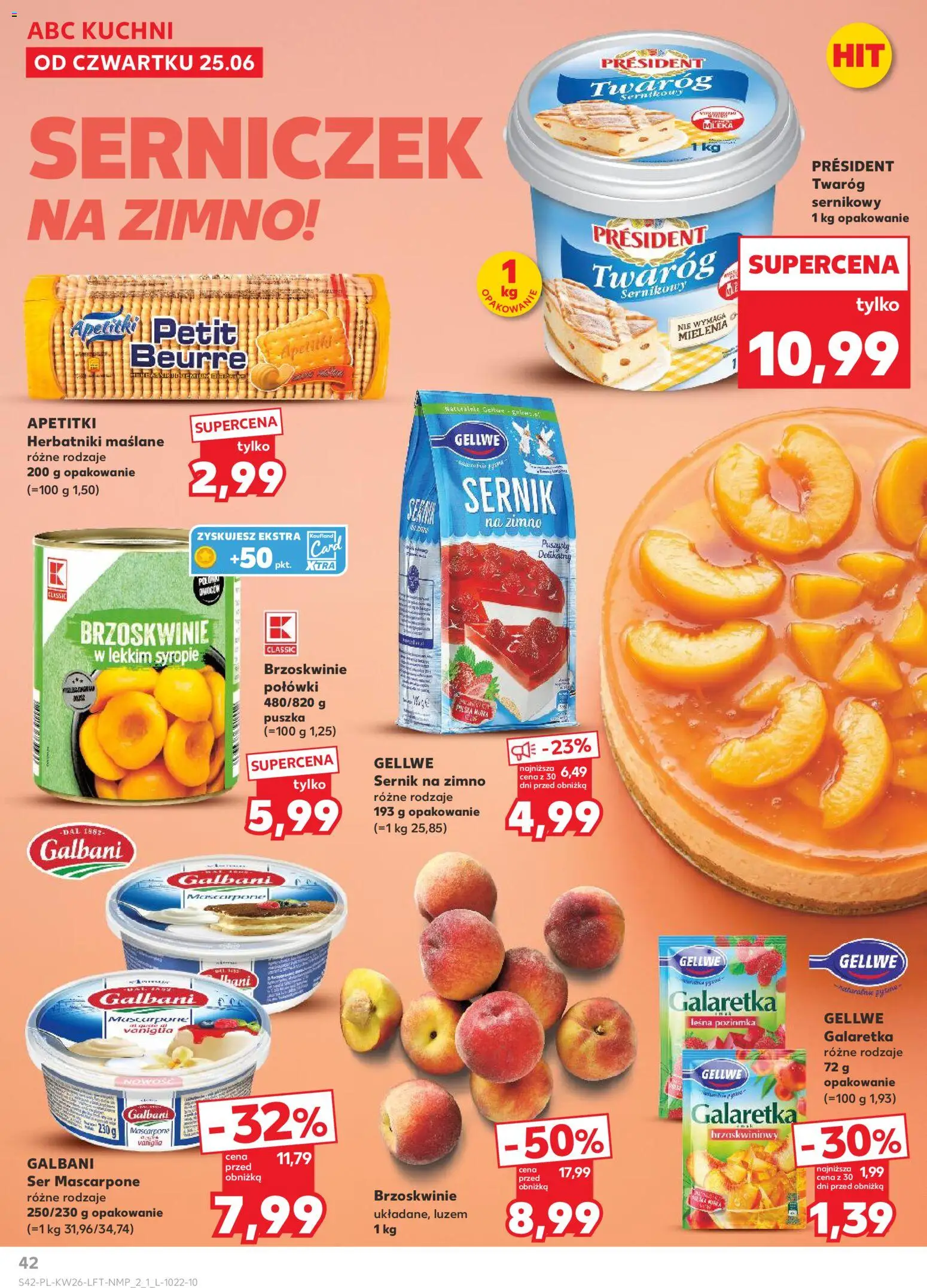 Kaufland Polsko leták od 25.06.2026 | Strana: 42 | Produkty: Mascarpone