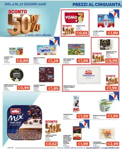 Anteprima del volantino Mercatò volantino valido a partire dal 04.06.2026 | Pagina: 8 | Prodotti: Crema, Cioccolato, Frigorifero, Stracciatella