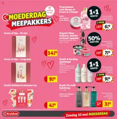 Organic Shop badzout, douche en boost eyepads, Normale prijs per stuk = 6.99 - 15.99 - Voorbeeld van een folder van Kruidvat, geldig van 28.04.2026 | Pagina: 12