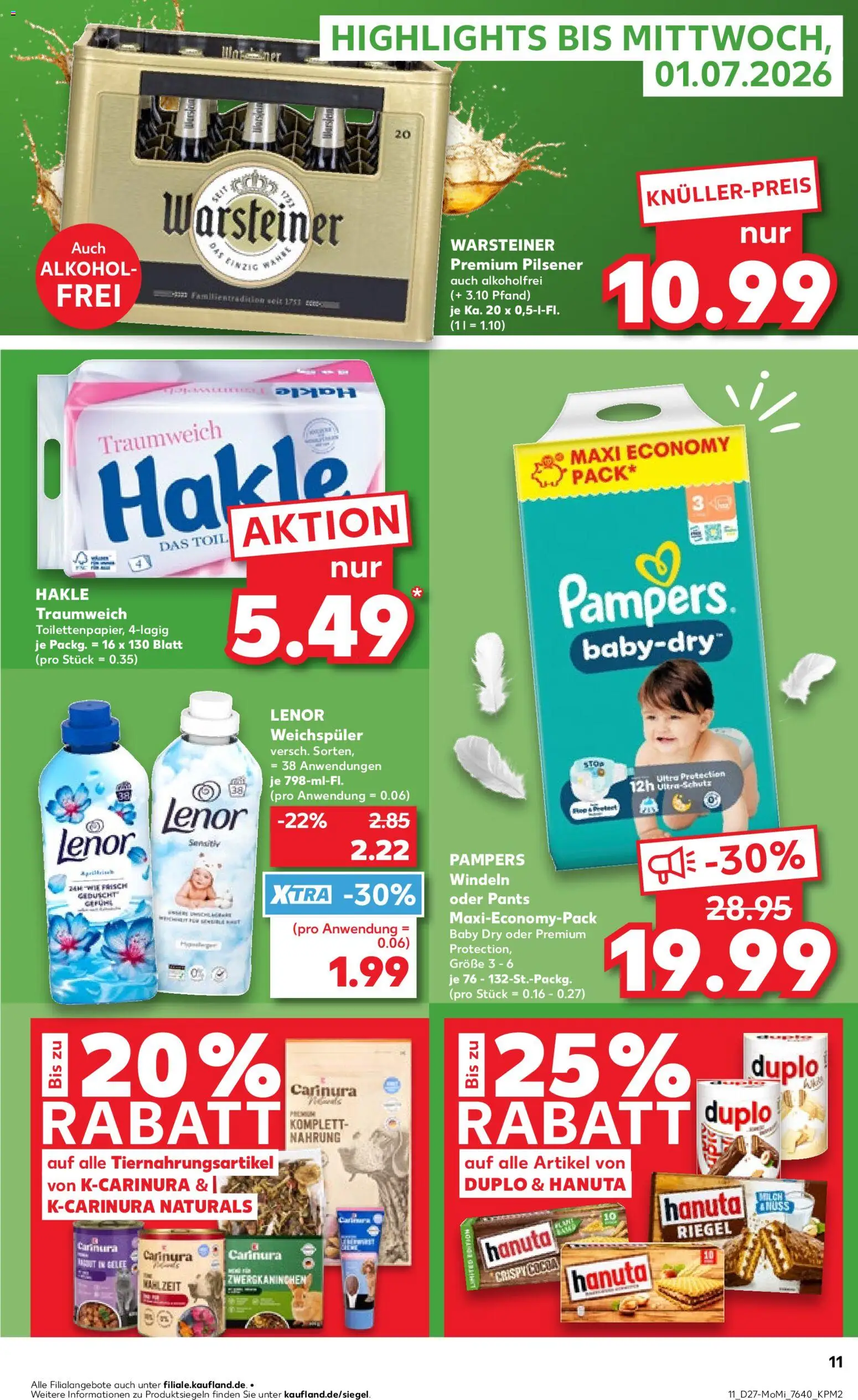 Kaufland Prospekt Köln – gültig ab 29.06.2026 | Seite: 11