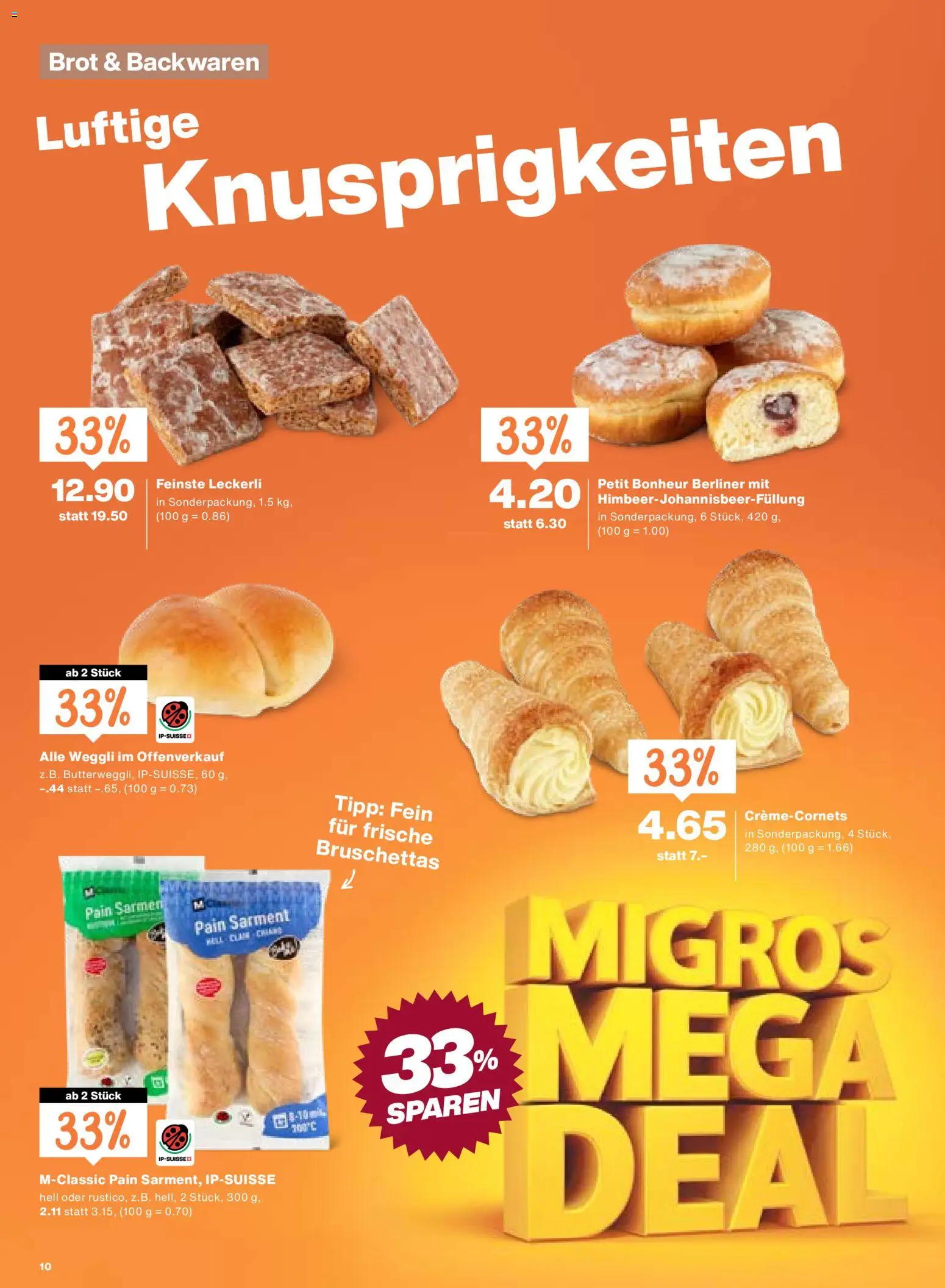 Migros aktionen – gültig ab 20.08.2026 | Seite: 10