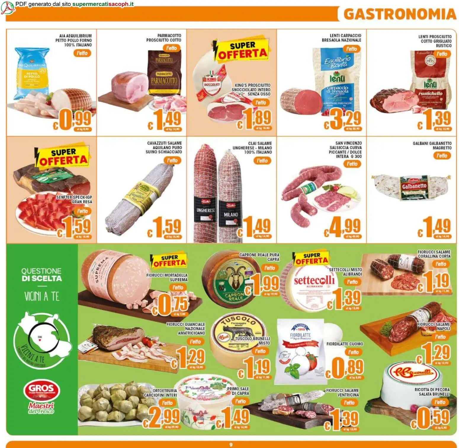 Volantino Sacoph del 01/07/2026 | Pagina: 9