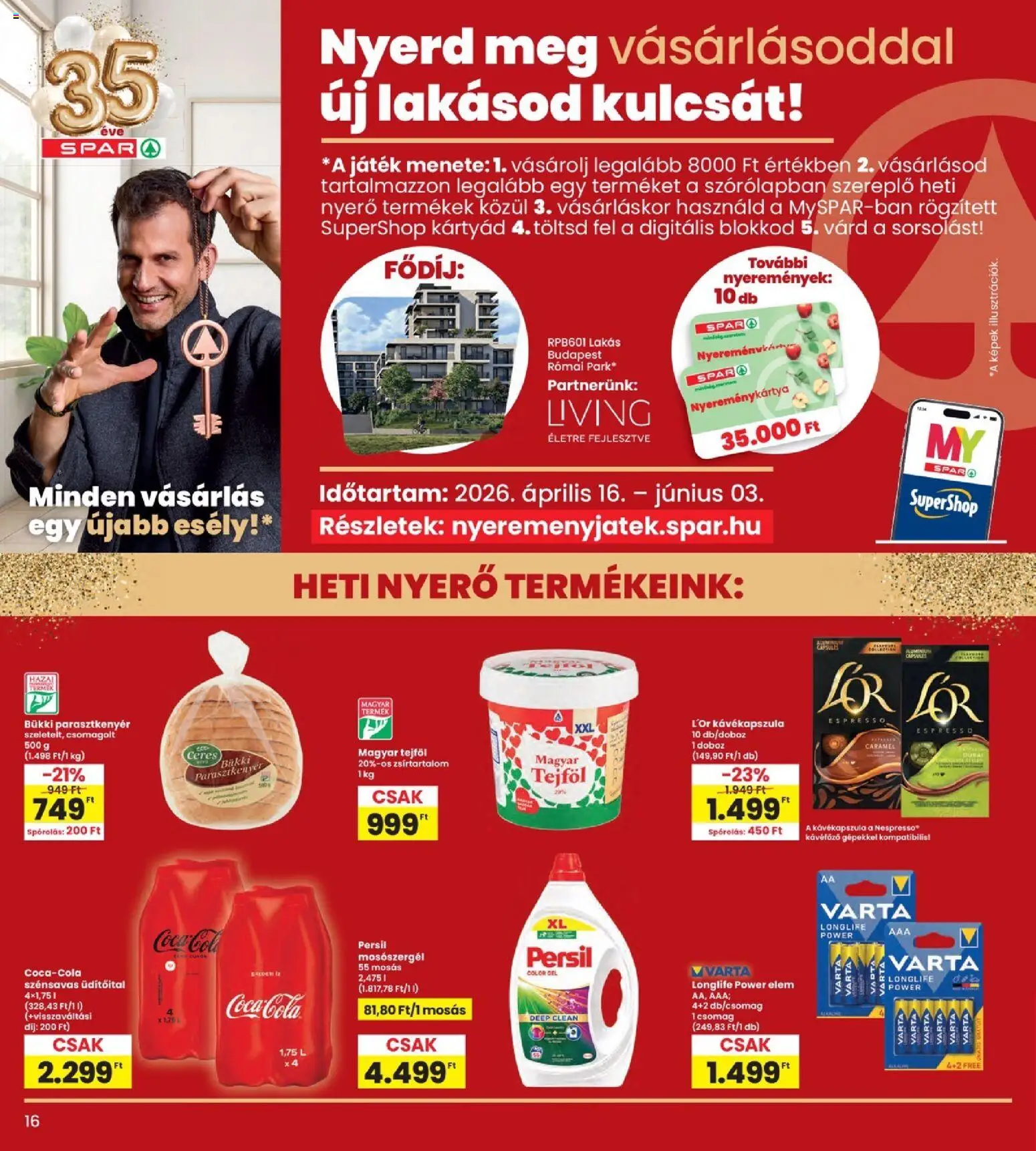 Interspar akciós ujság - amely érvényes a következő dátumtól: 14.05.2026 | Oldal: 16
