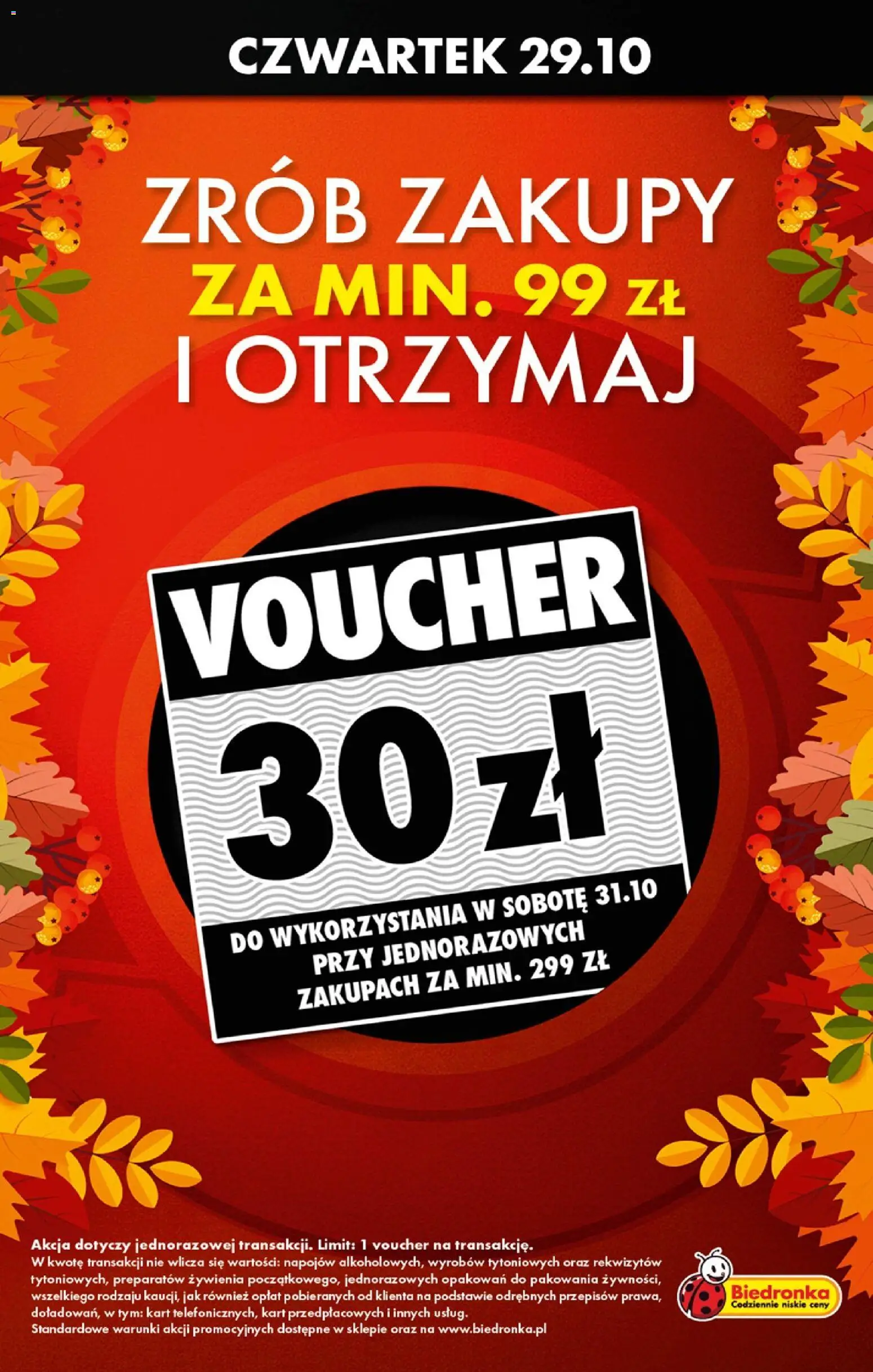 Biedronka gazetka od czwartku od 29.10.2026 | Strona: 3