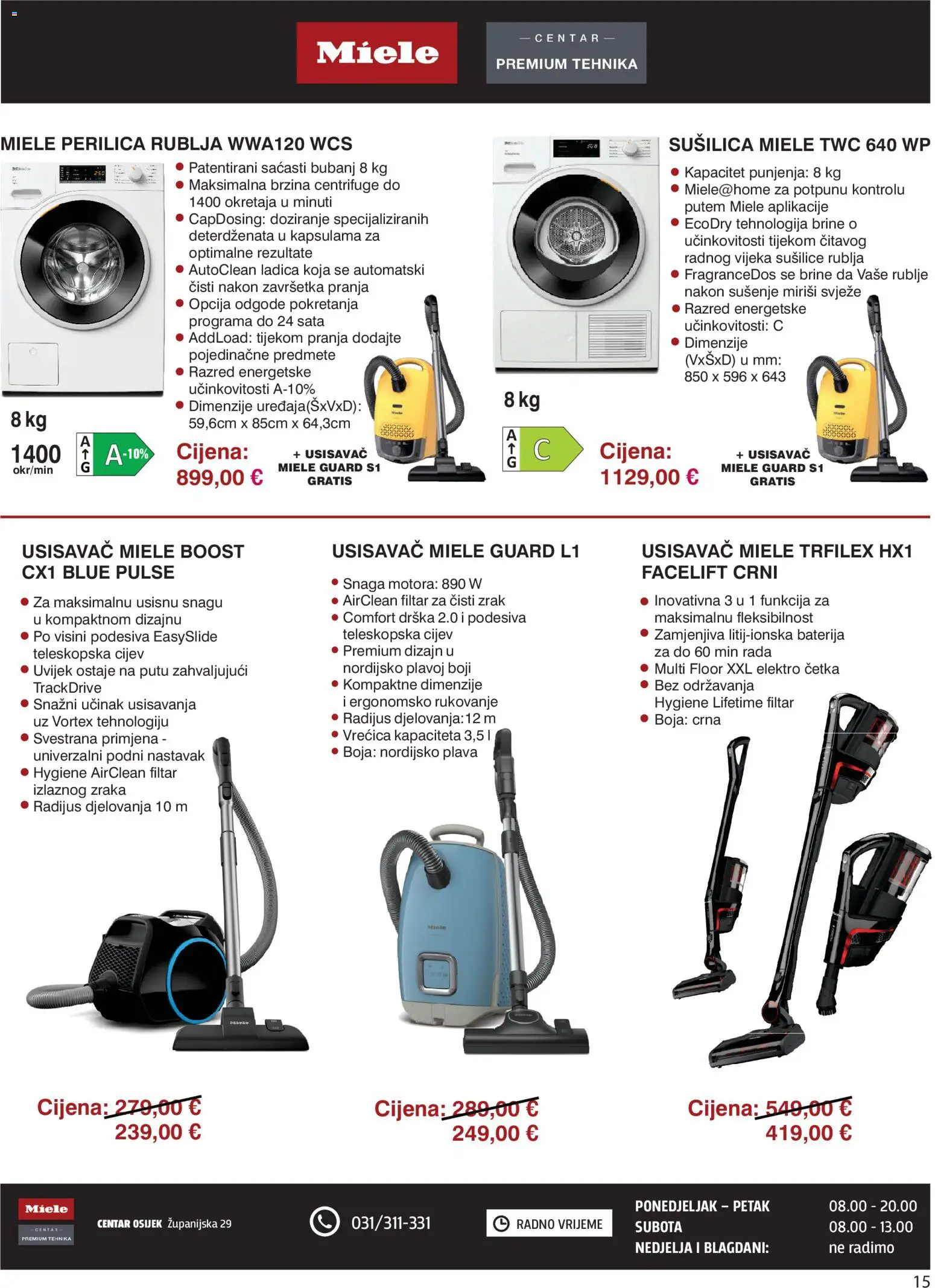 Centar Tehnike katalog | vrijedi od 15.06.2026 | Stranica: 15 | Proizvodi: Baterija, Četka, Perilica rublja, Sušilica