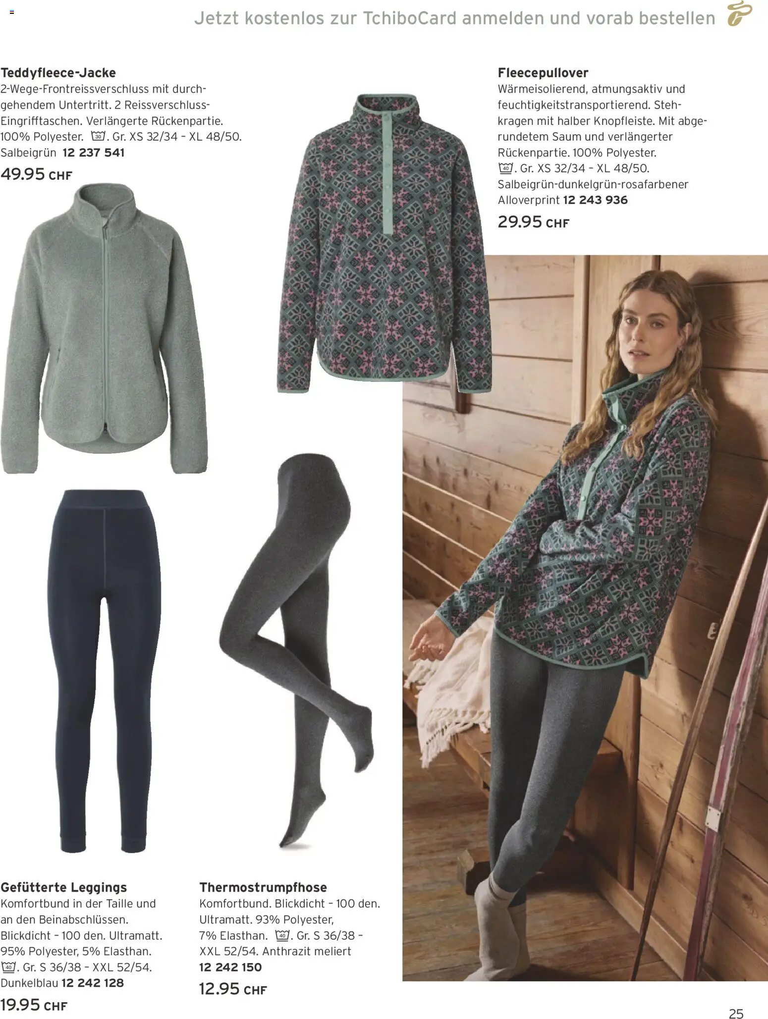 Tchibo aktionen Warme Styles – gültig ab 01.11.2026 | Seite: 25 | Produkte: Leggings