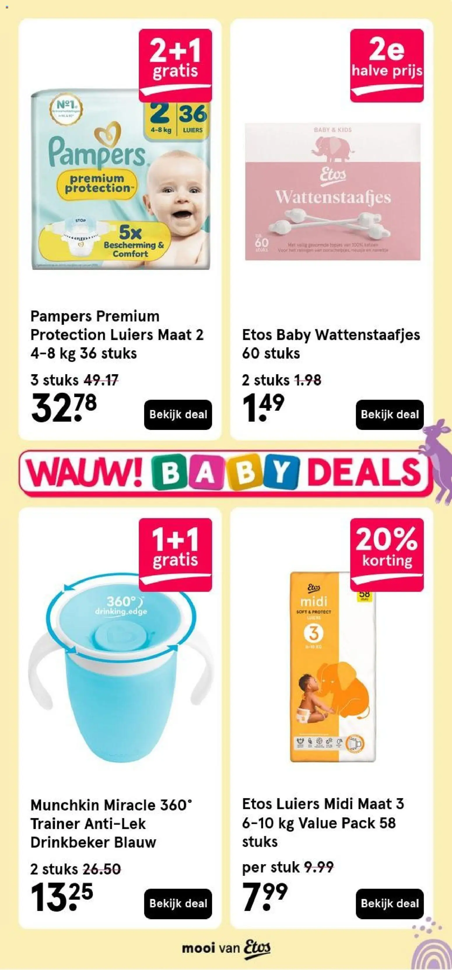 {H1} | Pagina: 17 | Producten: Luiers, Wattenstaafjes, Pampers