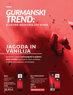 Avon katalog akcije – veljaven od 01.05.2026 | Stran: 74 | Izdelki: Gel za prhanje, Sampon, Jagode, Voda