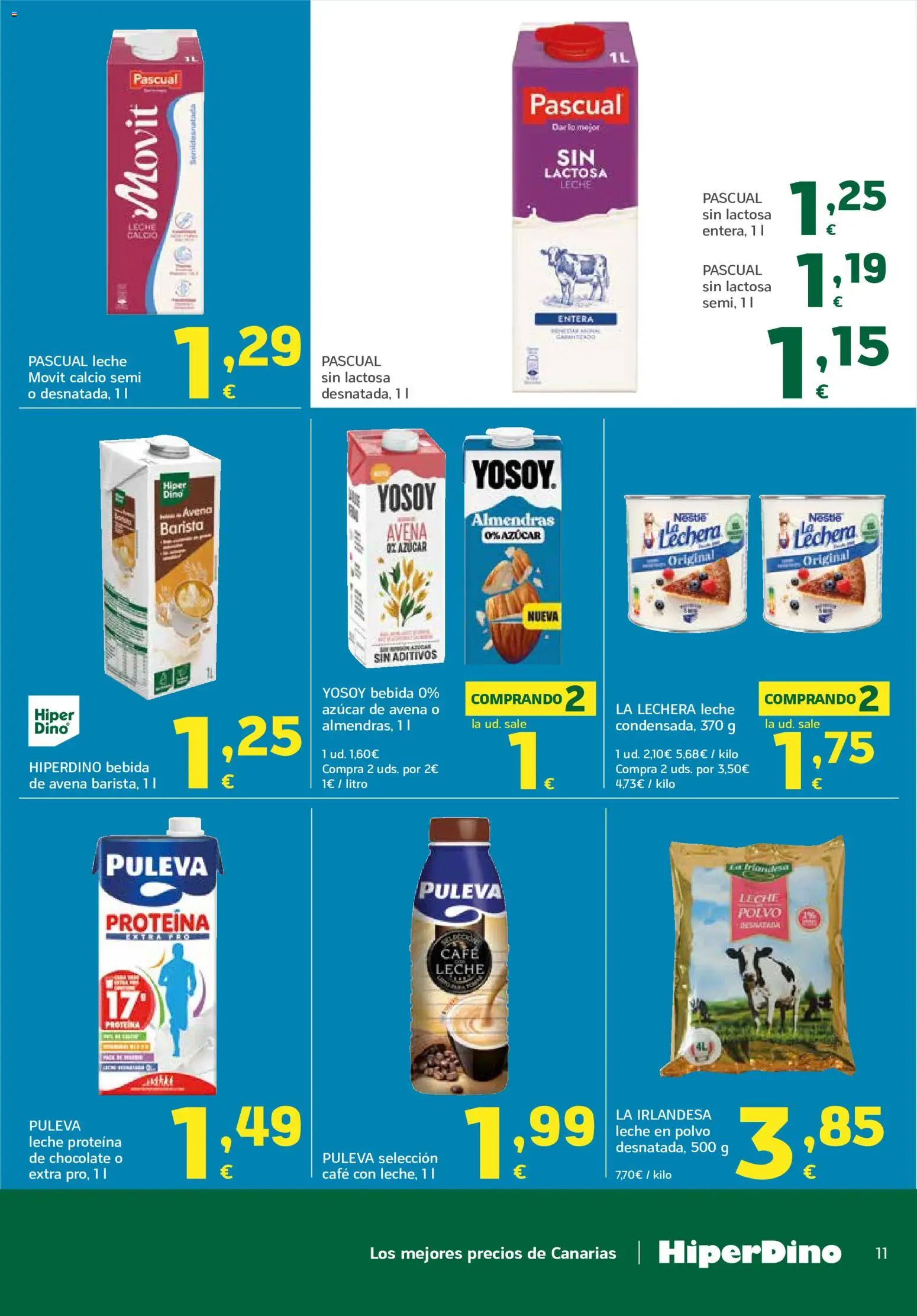 HiperDino folleto │ válido desde el 23/06/2026 | Página: 11 | Productos: Polvo, Leche, Café, Chocolate